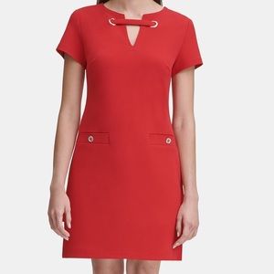 TOMMY HILFIGER Short Sleeve Pocket Dress